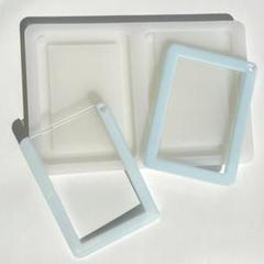 #0009シリコンモールド　トレカケース　カードケース　大　シェイカー　レジン