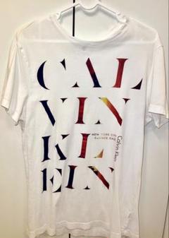 Calvin Klein グラフィックTシャツ S ホワイト
