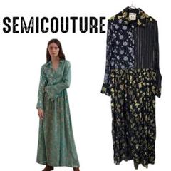 SEMICOUTURE セミクチュール ロング ワンピース 美品 楽天市場】Semicouture セミクチュール ワンピース KASEY Y4SB15