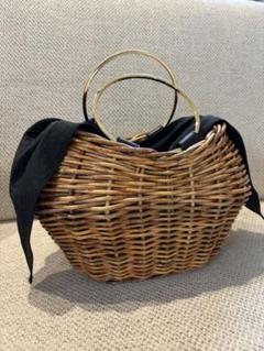 VIOLAd'ORO×BEAMS ファー付きかごバッグ 付け替えファー付き♡ VIOLAd´ORO×BEAMS ファー付きかごバッグ 付け替えファー付き♡