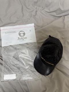 AAPE BY A BATHING APE メタルバッジ ロゴ キャップ