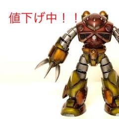 ガンプラ RG シャア専用 ズゴック 全塗装