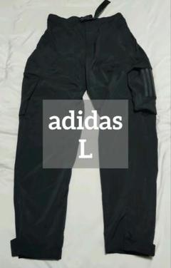 adidas/ナイロンパンツ/L/黒/スポーツ