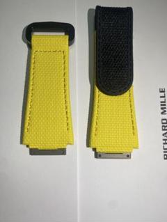 新品　リシャールミル　ベルクロイエロー