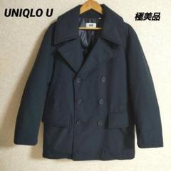 【入手困難】 ユニクロ イネス ピーコート+ ウール ネイビー　新品タグ付き 未使用美品 ユニクロ イネス ウールブレンドピーコート ネイビー