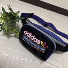OLD アディダス ウエストポーチ 90s 美品 レディース 送料込み