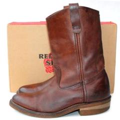 新品＜レッドウィング ペコスブーツ 1155 （旧羽根タグ 箱付）6H EE＞ 新品＜レッドウィング ペコスブーツ 1155 （旧羽根タグ 箱付）6H