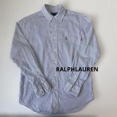 美品♥️POLO ラルフローレン ストライプ 長袖シャツ XS グレー×白 楽天市場】ラルフローレン シャツ ストライプ（長さ（袖）長袖