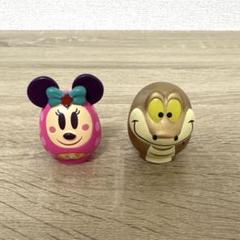 ディズニー 2025お正月 ミニー＆シークレット だるま フィギュア