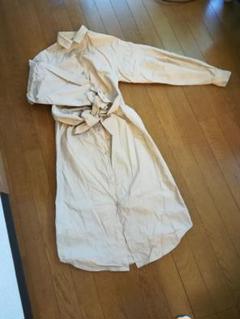 ★スライ★シャツワンピース★ベージュ★ZARA★袖可愛い★