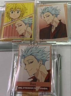七つの大罪　バン　アクリルスタンド3つ 美品　未使用