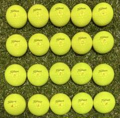 494☆Sランク☆タイトリスト ProV1x ロストボール イエロー 20球