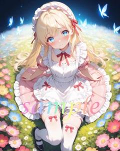 c015 美少女 かわいい イラスト 下着 コスプレ セクシー A4ポスター