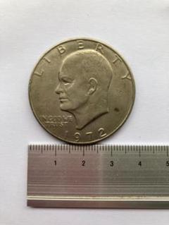 1972 リバティ アイゼンハワー アイク 1 ドル コイン３枚セット 1ドル硬貨 LIBERTY 1972 アイゼンハワー・ダラー 1＄の通販 by