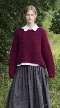 LISETTE 長袖セーター 美品　テオフィラ　プリュヌ LISETTE 長袖セーター 美品 テオフィラ プリュヌ - メルカリ