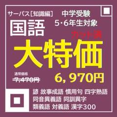 NEW☆カット済【中学受験】国語 知識編 暗記カード/練習帳・演習問題 7点 h 2025年最新】暗記カード 中学受験の人気アイテム - メルカリ