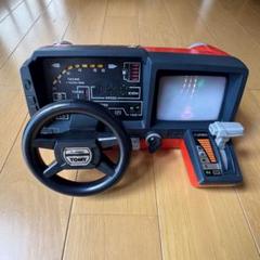 TOMY トミー NEW ドライビングターボ レトロ ゲーム ハンドル操作型玩具 憧れの左ハンドル！あの「ドライビングターボ」を33年ぶりに遊び