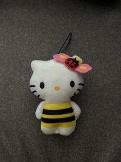 新品】コラボキティ みつばちハッチ ストラップ - メルカリ