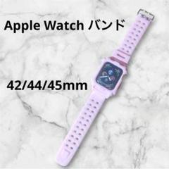 Apple Watch バンド ベルト 一体型 スポーツバンド ピンク