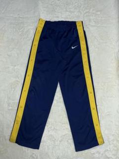 90’s NIKE バスパン　トラックパンツ　スナップボタン