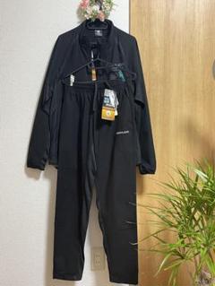 BASSMANIA ヒョウ柄 フィッシングスーツ 上下セット XL ② トップ BASSMANIA ヒョウ柄 フィッシングスーツ 上下セット XL