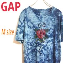 GAP ギャップ タイダイ柄 ビッグプリント Tシャツ