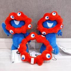 ミャクミャク カバンに付けられるぬいぐるみ 全3種セット - メルカリ