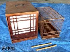 5 鳥かご寝箱手作り昭和レトロセット未使用