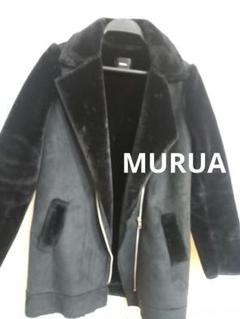 リバーシブルミドルフェイクムートンジャケット[品番：MKSW0053759]｜MURUA（ムルーア ）のレディースファッション通販｜SHOPLIST（ショップリスト）