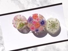 パステルカラーハンドメイドバレッタ