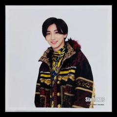 Six TONES 公式 生 写真 ましかくフォト（京本大我）CD210044
