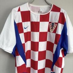 Nike ナイキ Croatiaクロアチア代表 ユニフォーム シャツM 2002 Nike ナイキ Croatiaクロアチア代表 ユニフォーム シャツM 2002