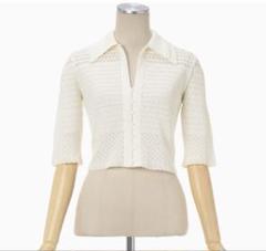 Lace Knitted Top Mame Kurogouchiのサムネイル