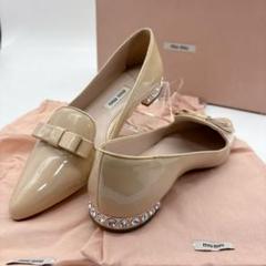 2025年最新】MIU MIU レディース フラットシューズ・バレエ
