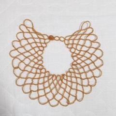 VANCOUVER NECKLACE バンクーバーネックレス つけ襟風 VANCOUVER NECKLACE WHITE - designsix ONLINE SHOP