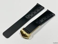 【未使用】タグホイヤー 純正 ラバーベルト ホワイト 取付幅28 22mm タグホイヤーフォーミュラ-1 純正風 黒 ラバーベルト 18mm TAG