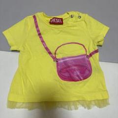DIESEL イエロー Tシャツ 9-12M 78cm
