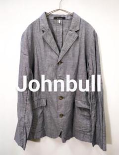 Johnbull ジョンブル　リネン混　薄手ストライプジャケット