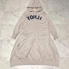 Y-3　フルジップロングパーカー　ヨウジヤマモト　XS　ベージュ