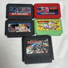【ファミコン】Zガンダム、ドラゴンボールZ他バンダイ系5本セット