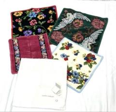 120xN9テ未使用＆美品 FEILERフェイラー タオルハンカチ 5点