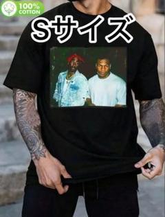タイソン&2パック Tシャツ S ボクシング ヒップホップ
