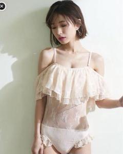 【専用】新品タグつき シェリーモナ レース ワンピース ビキニ 専用】新品タグつき シェリーモナ レース ワンピース ビキニ
