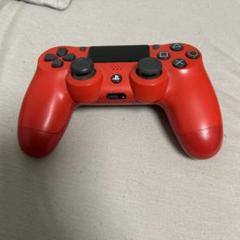 PS4 純正 ワイヤレス コントローラー レッド ジャンク 値下げ可能です❗❗ PS4 純正 ワイヤレス コントローラー レッド ジャンク 値下げ