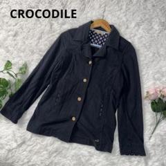 CROCODILE クロコダイル　シャツ　ブラック　Mサイズ