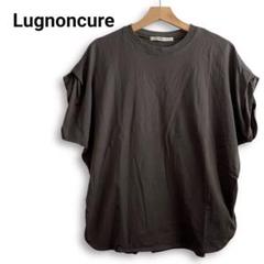 ☾夏セール☾ Lugnoncure フレンチスリーブ Tシャツ チャコールグレー