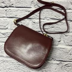 美品✨カルティエ マストライン 本革 レザー ミニショルダーバッグ 斜め掛け