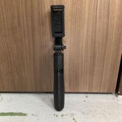 自撮り棒 三脚機能付き ブラック