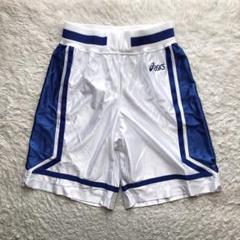asics バスパン　ユニフォーム　バスケットボール　レディース　レア　紺　白 cb351851_01.jpg