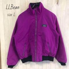 USA製 エルエルビーン　L.L.Bean ナイロンジャケット　ワンポイントロゴ